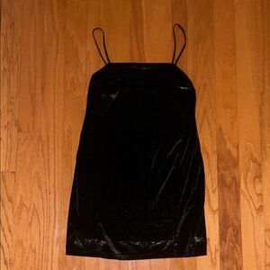 Gianni Bini Black Velvet Dress